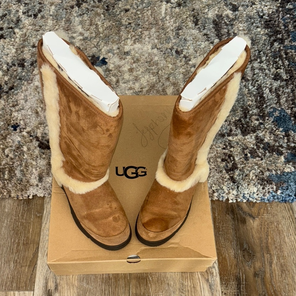 UGG Women's Brown Sheepskin Boots